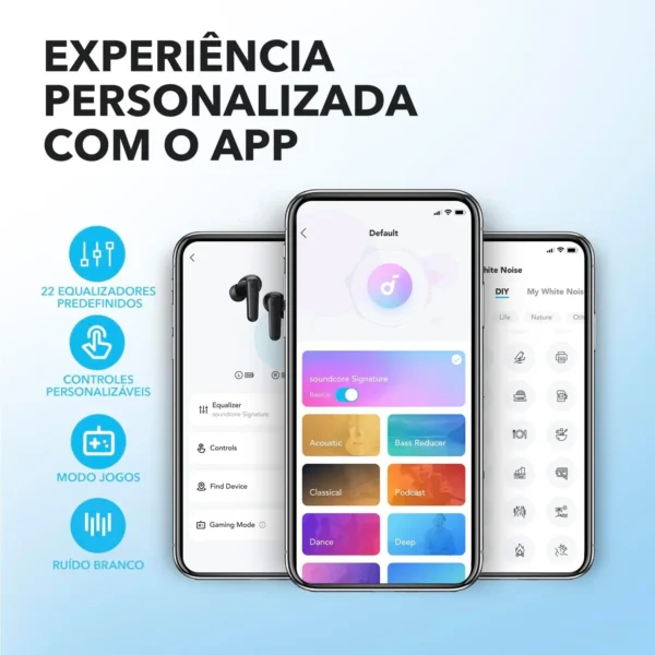 Soundcore by Anker P20i Verdadeiro Fones De Ouvido Sem Fio 30H Fones De Ouvido Bluetooth Fones De Ouvido Sem Fio Bluetooth fone de ouvido bluetooth fone de ouvido sem fio bluetooth fones sem fios bluetooth - Imagem 3